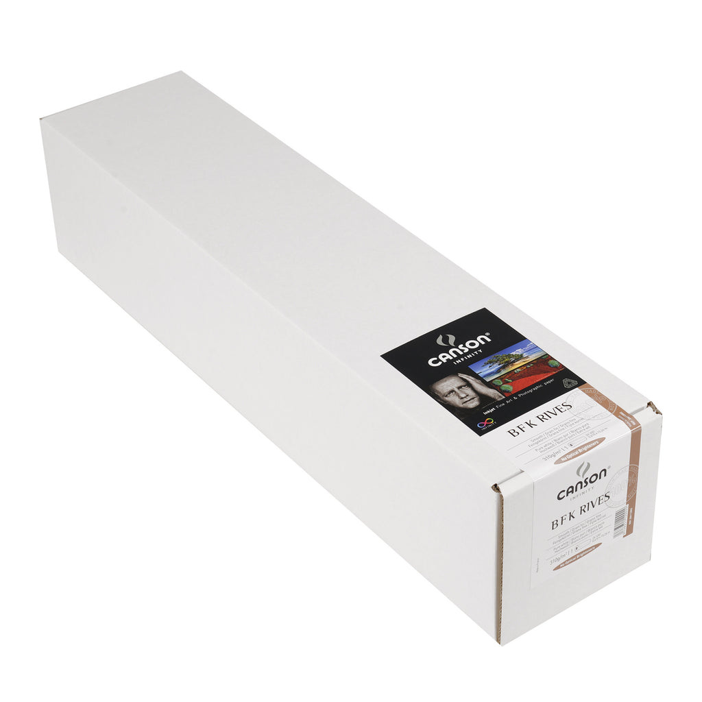Canson Infinity PrintMaKing Rag (BFK Rives) - 310gsm - 24"x50' roll - Wall Your Photos