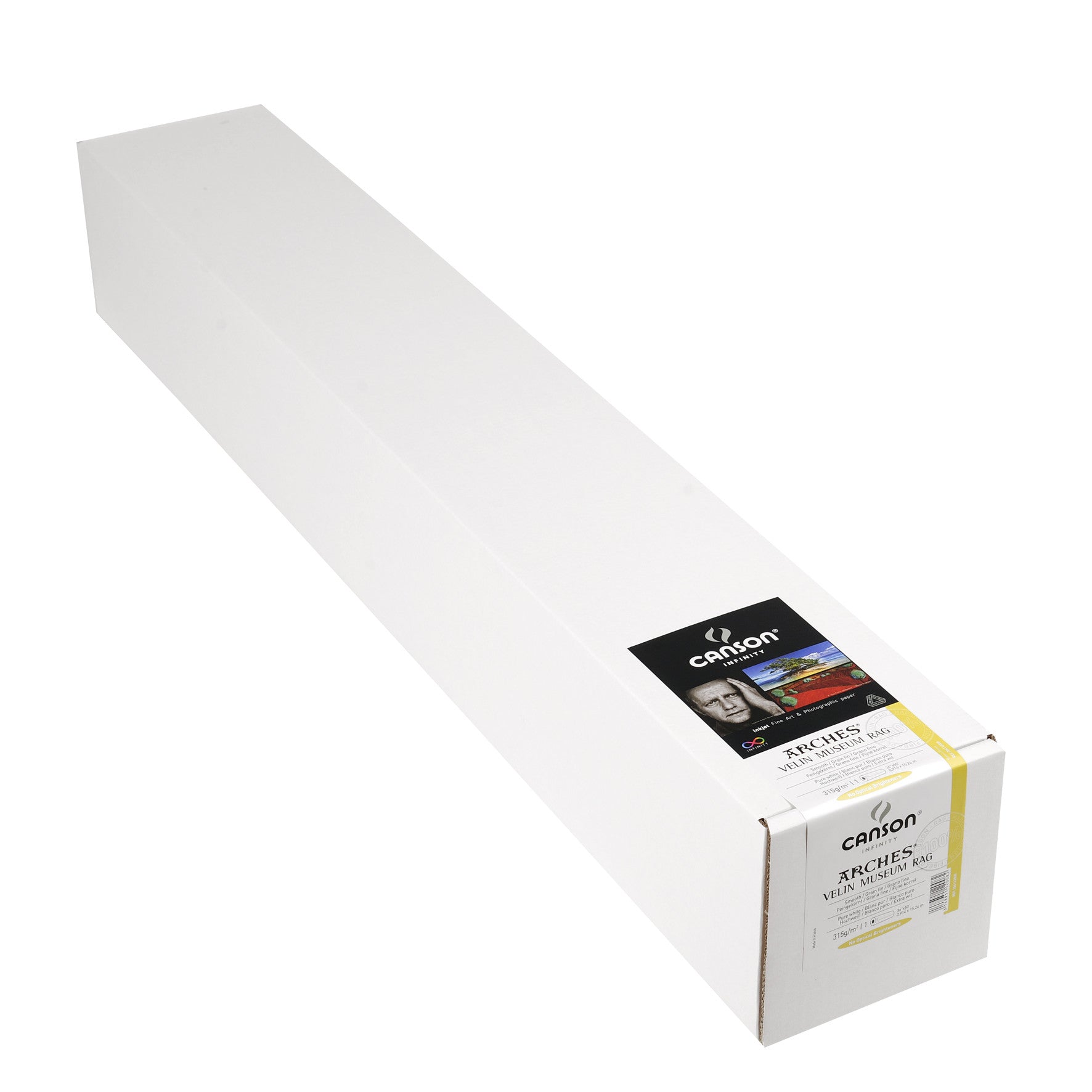 Canson Infinity Velin Museum Rag - 315gsm - 36"x50' roll - Wall Your Photos