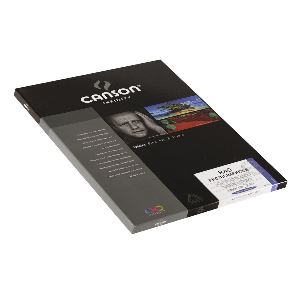 Canson Infinity Rag Photographique - 210gsm - A3+ (25 sheets) - Wall Your Photos