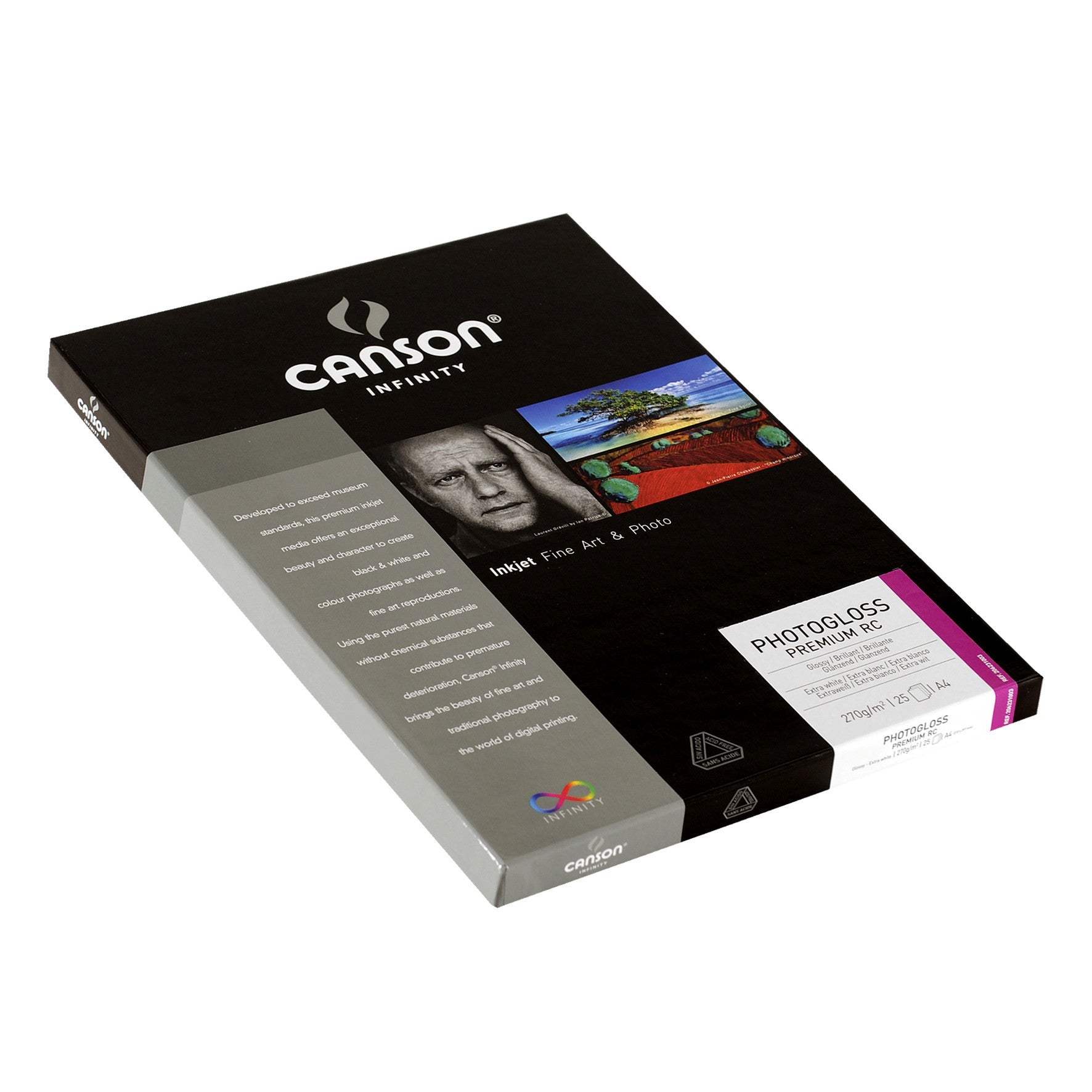 Canson Infinity Photo Gloss Premium RC - 270gsm - A4 - 25 sheets - Wall Your Photos