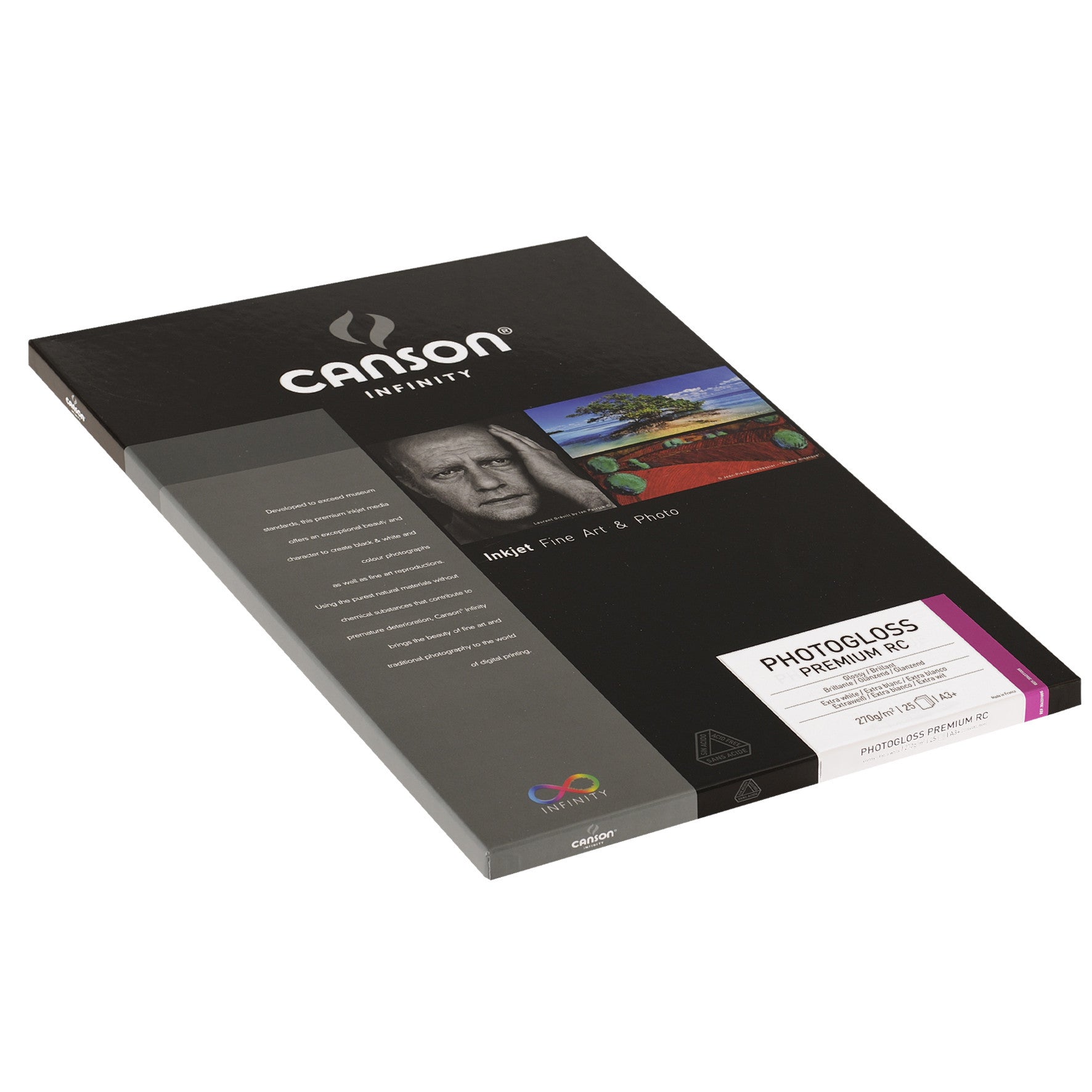 Canson Infinity Photo Gloss Premium RC - 270gsm - A3+ - 25 sheets - Wall Your Photos