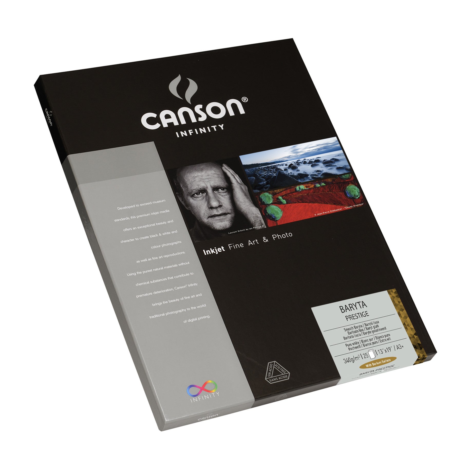 Canson Infinity Baryta Prestige - 340gsm - A3+ - 25 sheets - Wall Your Photos