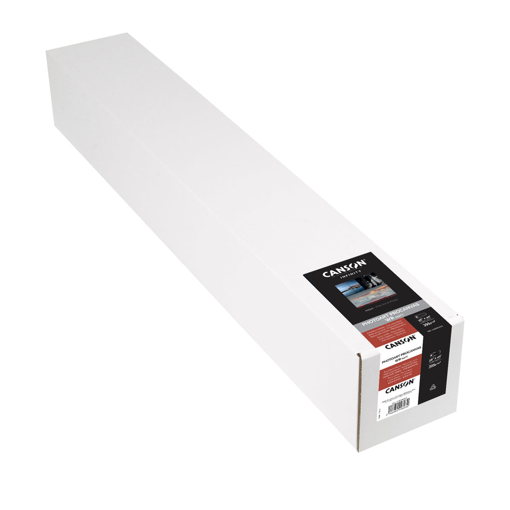 Canson Infinity PhotoArt Pro Canvas WR Matte - 395gsm - 36"x40' roll